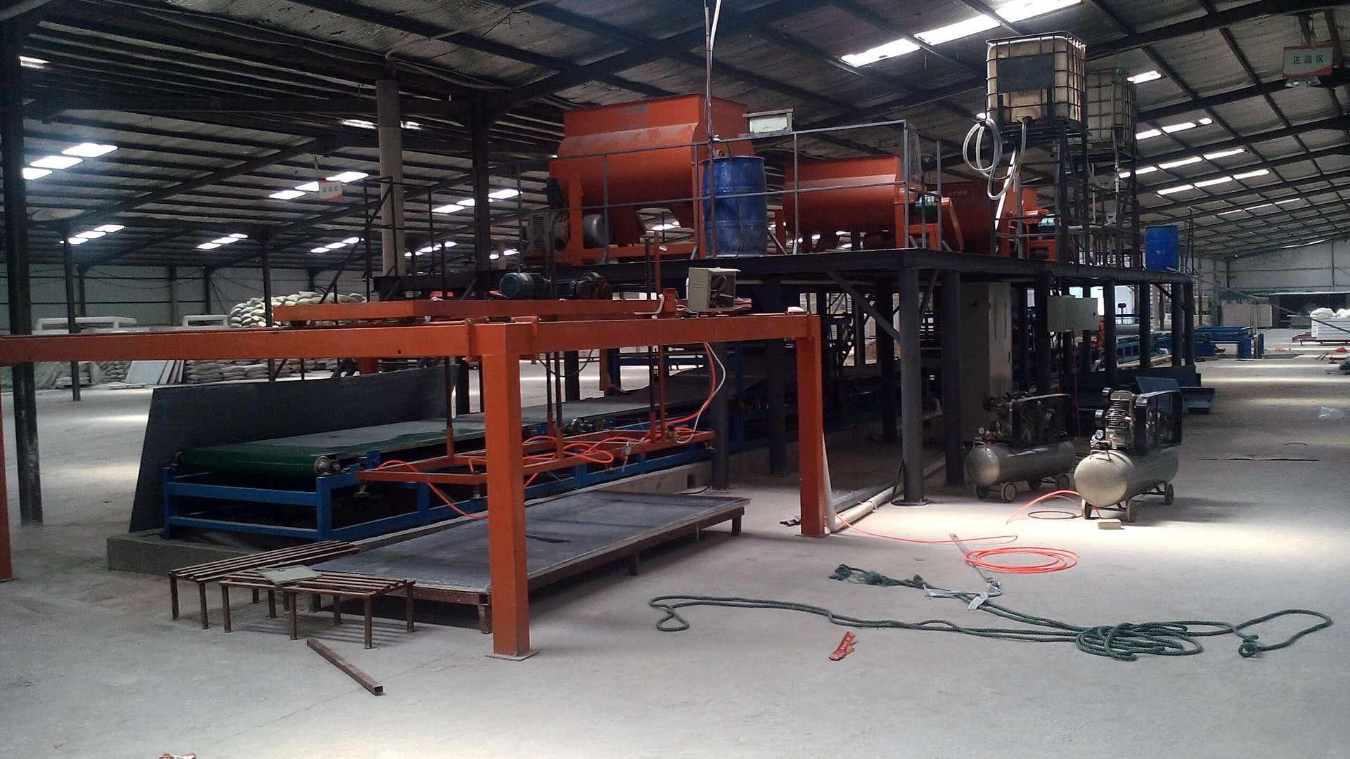 集装箱地板生产线