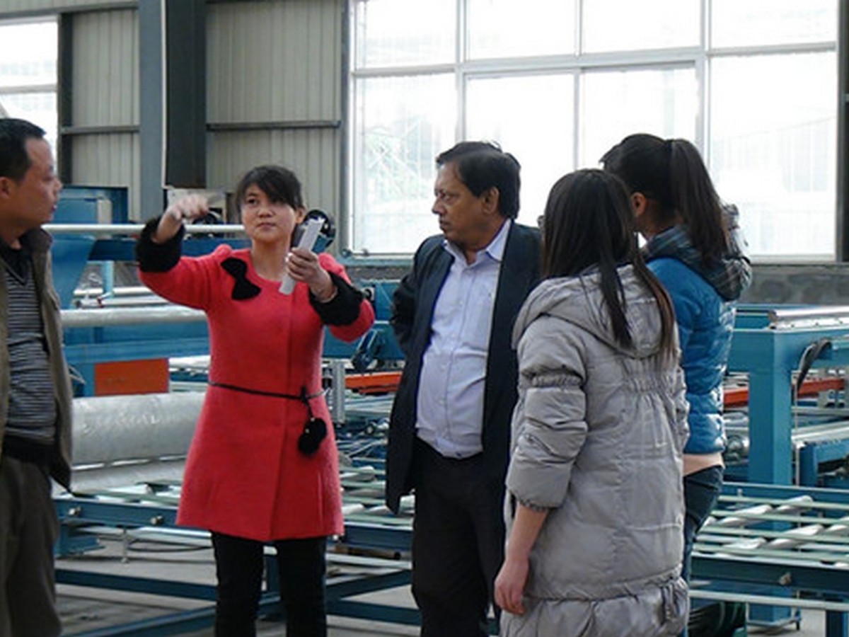 巴基斯坦客户到场考察采购